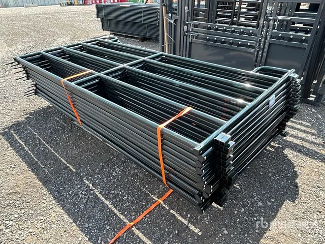 Quantity of (15) 2026 BYT MDRP96 9 ft 6 in x 5 ft Ranch Livestock Panel (Unused)