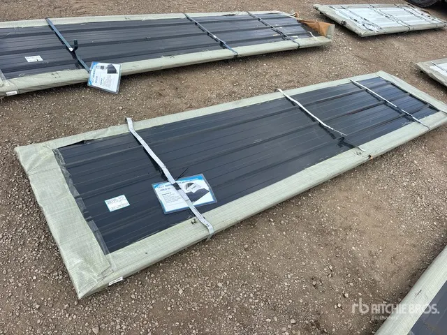 Quantity of (50) 2026 SKLP SKH50 12 ft x 3 ft Galvalume Steel Sheets (Unused)