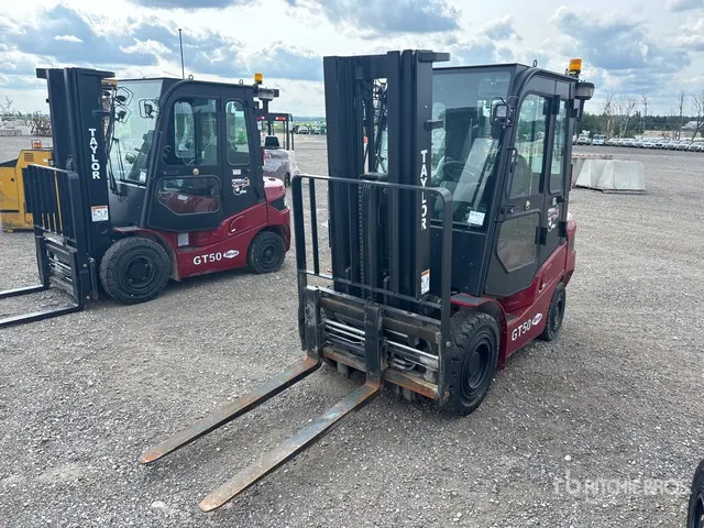 2025 Taylor GT50D 4739 lb Pneumatic Tire Forklift