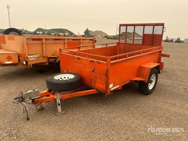 2021 Miska 8 ft S/A Utility Trailer