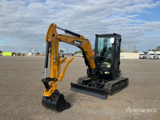 2026 Sany SY35U Mini Excavator (Unused)