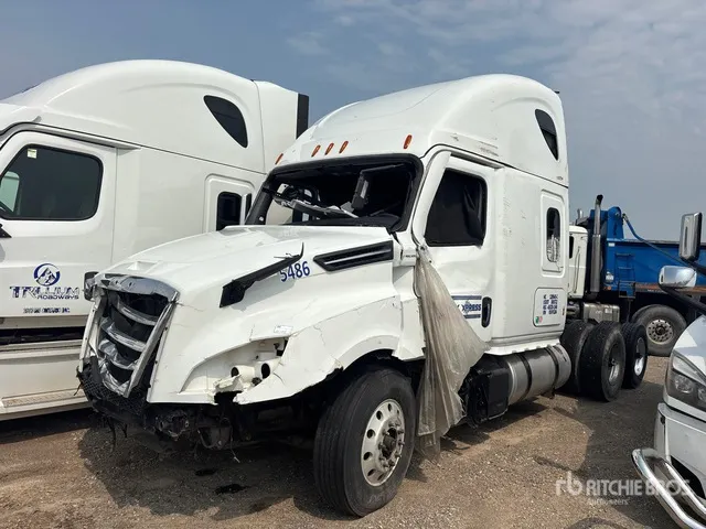 2024 Freightliner-SALVAGE Cascadia 126 6x4 T/A Sleeper Truck Tractor (Inoperable)
