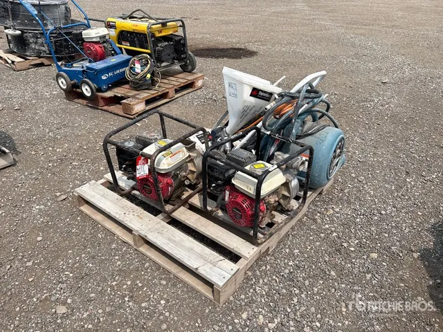Quantity of (2) Water Pumps, Fan & Paint Sprayer