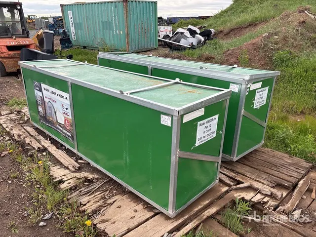 Quantity of (2) Boxes of 2025 Suihe S408020R 40 ft x 80 ft Storage Building (Unused)