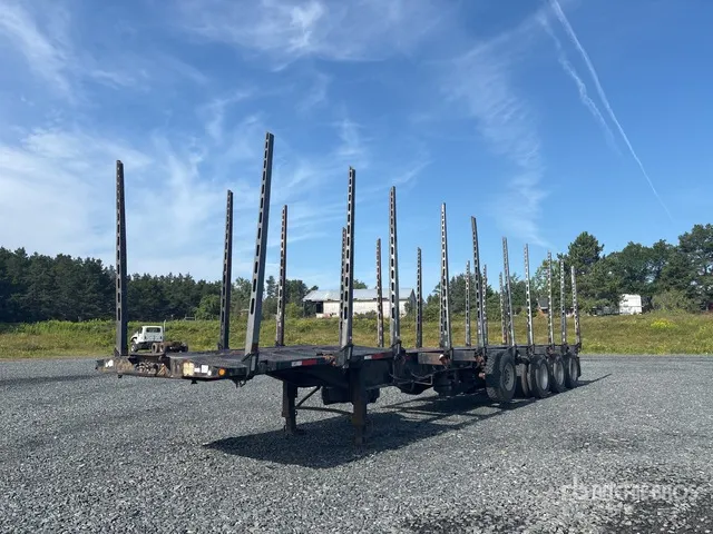 1997 Deloupe GB48 48 ft Quad/A Log Trailer