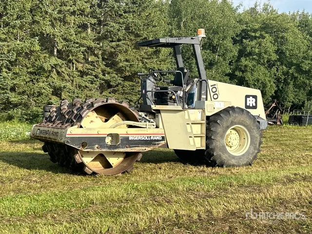 1995 Ingersoll Rand Pro PAC 100 Padfoot Drum Compactor