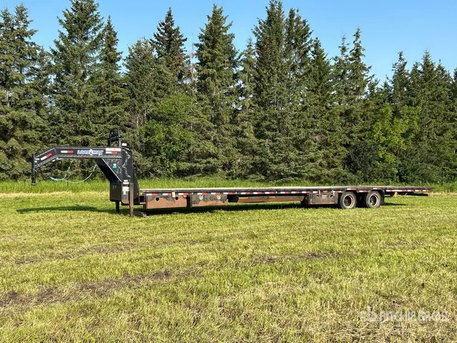 2014 Load Max 40 ft T/A Gooseneck Equipment Trailer