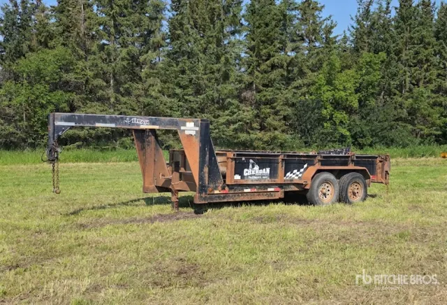 2006 Titan 14 ft T/A End Dump Trailer