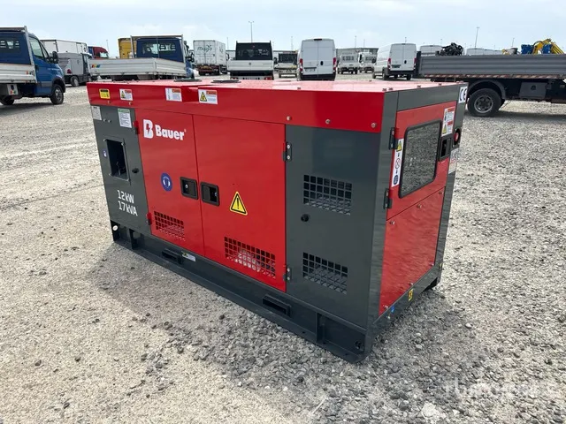 2026 Bauer Generatoren GFS-12 ATS 12kW/15kVA Generator Set