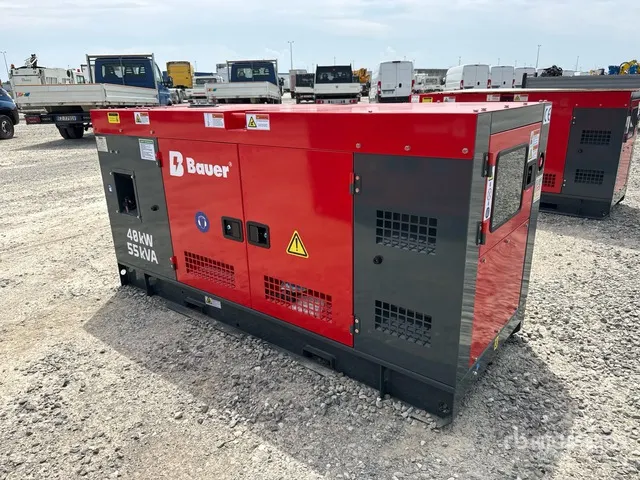 2026 Bauer Generatoren GFS-40 ATS 40kW/50kVA Generator Set