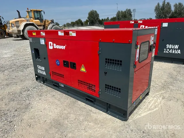 2026 Bauer Generatoren GFS-50 ATS 50kW/62,5kVA Generator Set