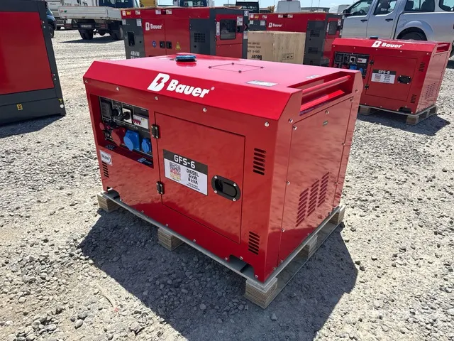 Bauer Generatoren GFS-6 ATS 230/400V Portable Generator Set