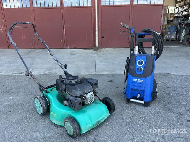 Nilfisk PREMIUM 180 Pressure Washer and Lawn Mower