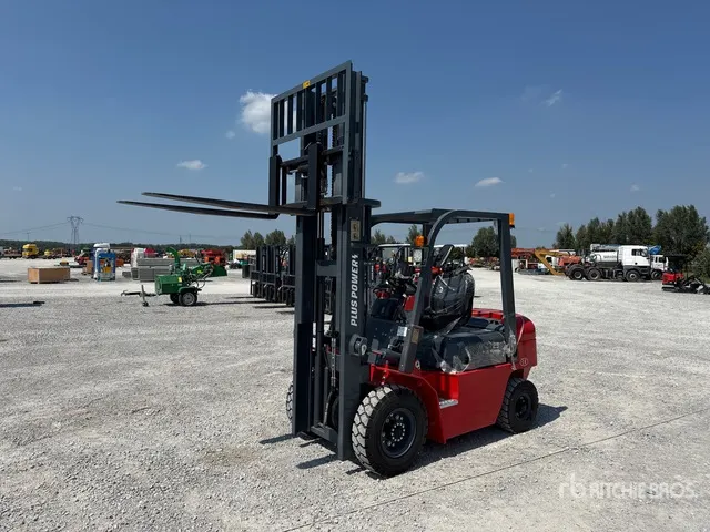 2026 Plus Power VTDD 25 2500 kg Forklift (Unused)