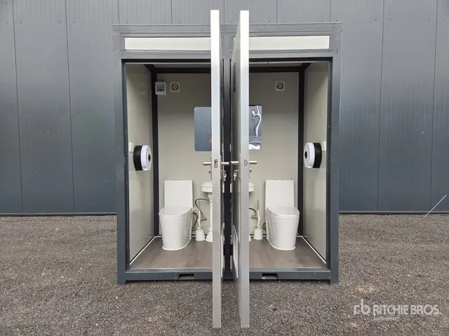 2026 DOUBLE-WC-LUXURY Portable Toilet (Unused)