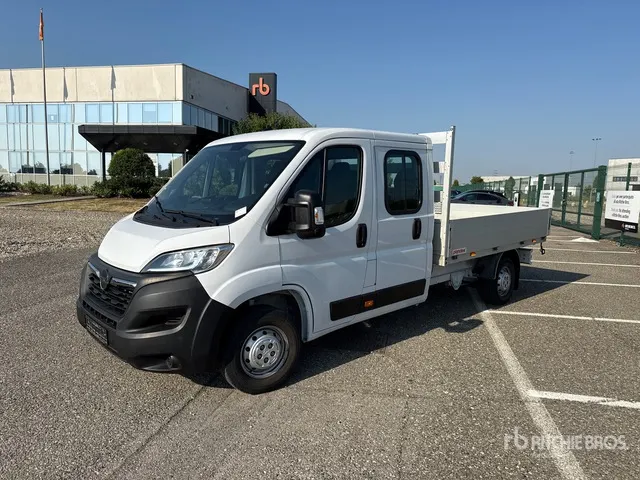 2023 Opel Movano 2.2 103 KW DOKA PR L3 Crew Cab Flatbed Truck