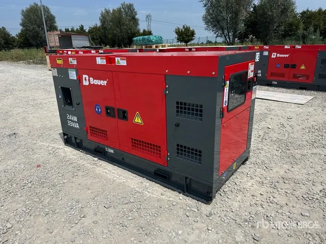 2026 Bauer Generatoren GFS-24 ATS 24kW/30kVA Generator Set