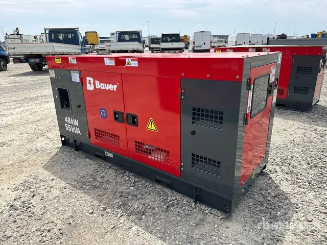 2026 Bauer Generatoren GFS-40 ATS 40kW/50kVA Generator Set