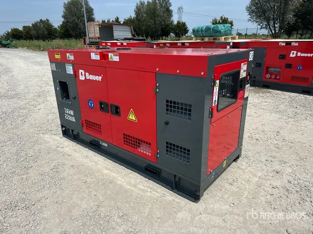 2026 Bauer Generatoren GFS-16 ATS 16kW/20kVA Generator Set