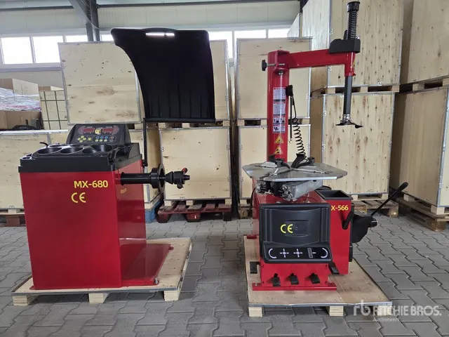 2026 MX-680 Wheel Balancer and MX-566 Tire Changer (Unused)
