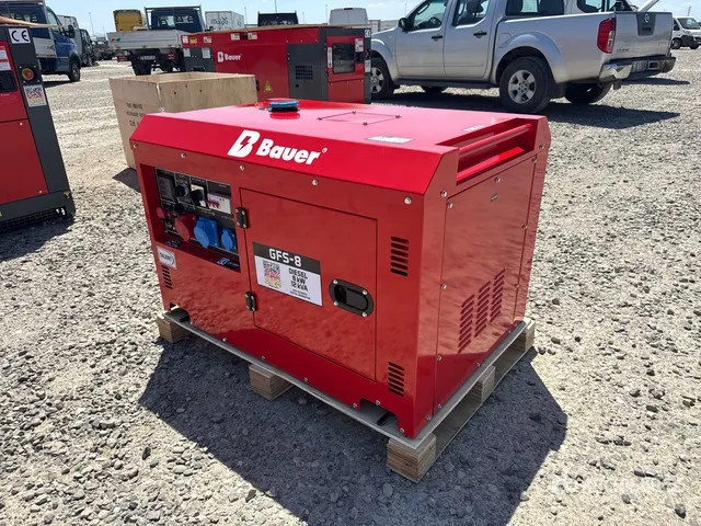 Bauer Generatoren GFS-8 ATS 230/400V Portable Generator Set