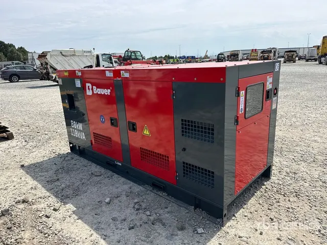 2026 Bauer Generatoren GFS-80 ATS 80kW/100kVA Generator Set