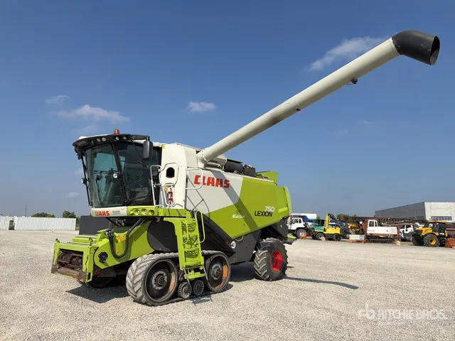 2012 Claas Lexion 750TT Combine Harvester