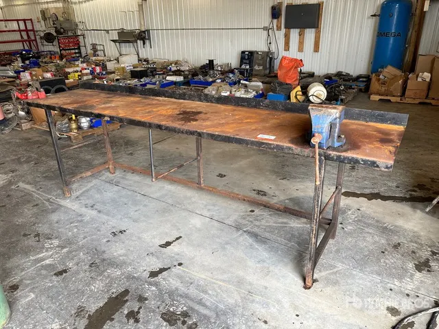 10 ft x 2 ft Shop Bench