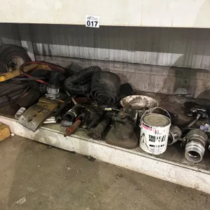 ASSORTED INDUSTRIAL HOSES, FITTINGS & MECHANICAL PARTS