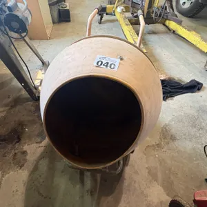 PORTABLE ELECTRIC CEMENT MIXER