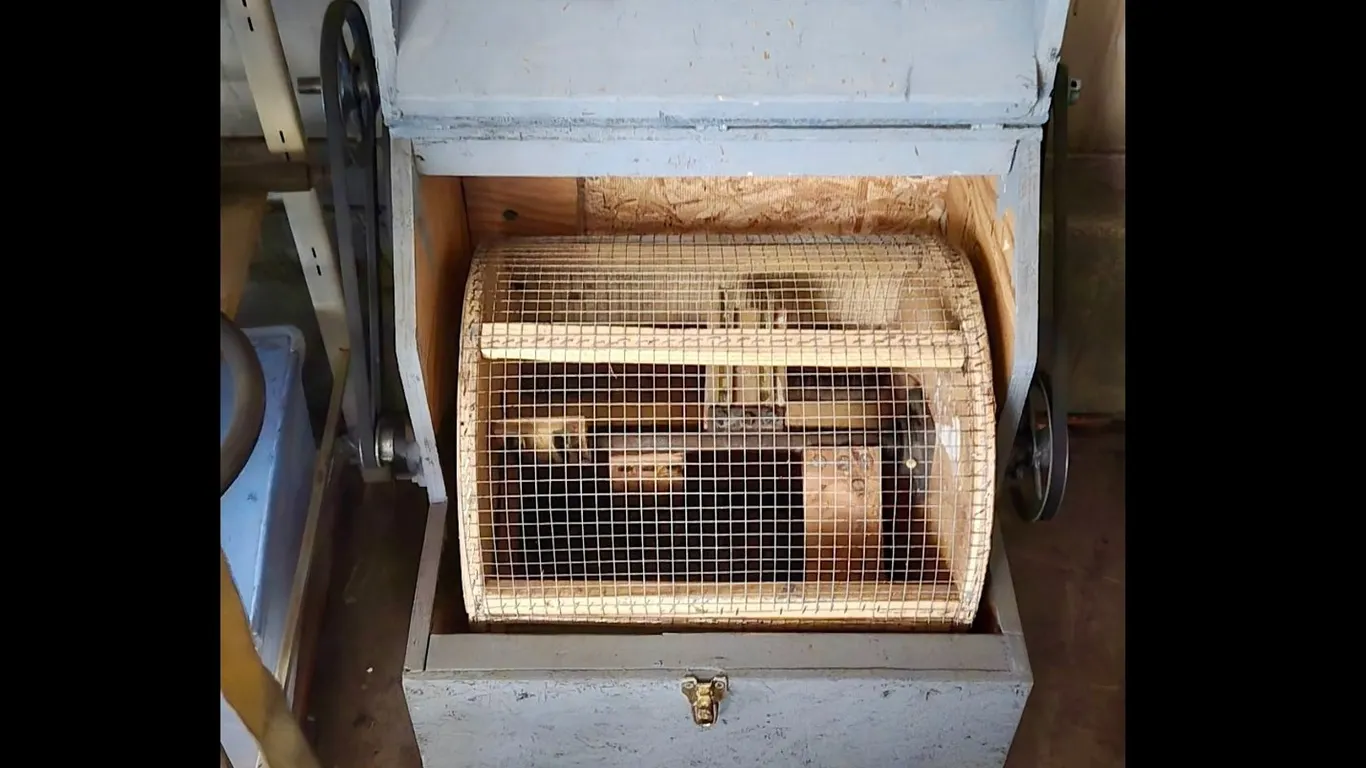 CUSTOM/HANDMADE ROTARY DRUM TUMBLER