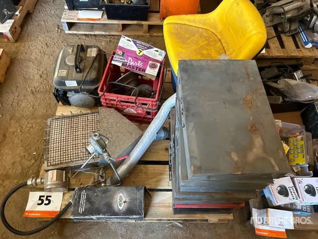 Dixie Motor Starter, Generator, Heater, Tractor Seat, Tool Boxes, Container Of Matches