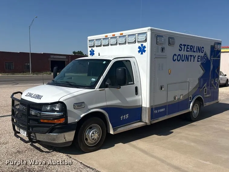2014 Chevrolet Express ambulance