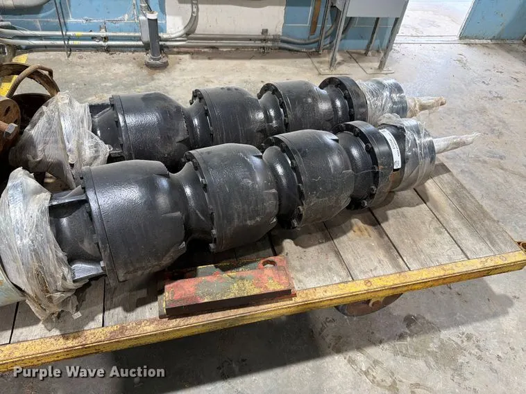 (2) vertical turbine pumps