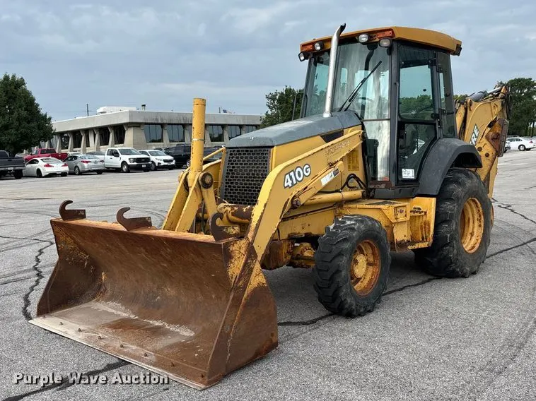 2003 John Deere 410G backhoe