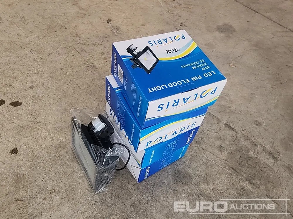 Unused Polaris 30W LED Sensor Floodlight (4 of)