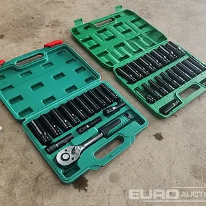 Unused 20Pc Deep Impact Socket Set, 14pc Deep Impact Socket and Ratchet Set (2 of) 