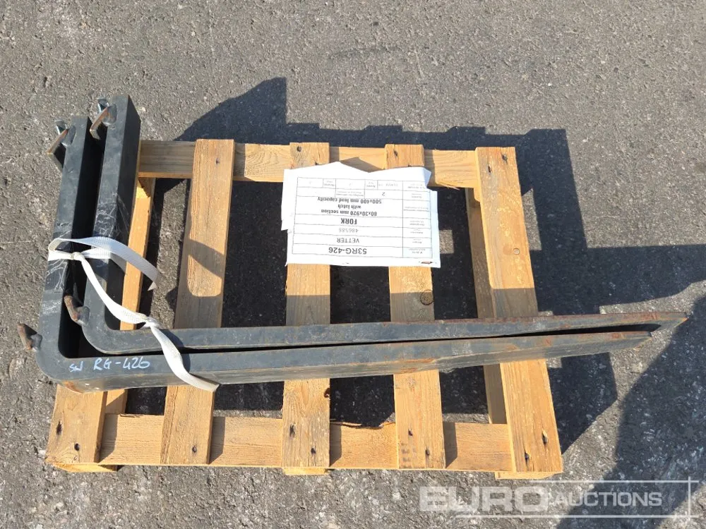 Set of Forks 80x30x920 (2 of)