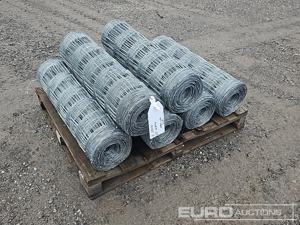 Unused Rolls of Sheep Wire ( 6 of)
