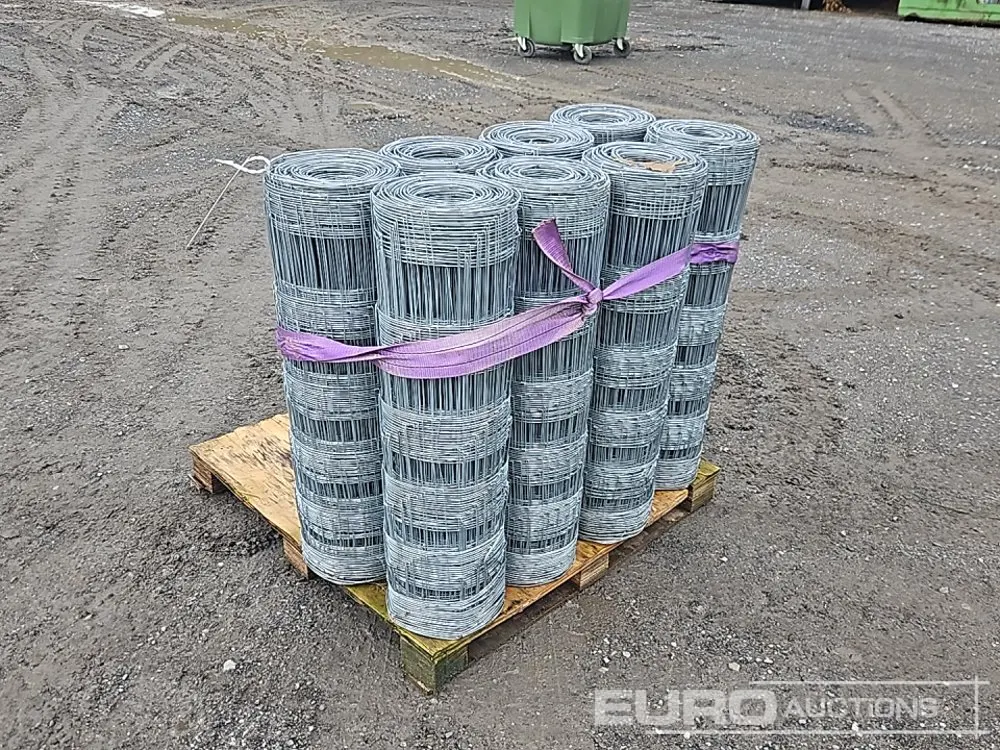 Unused Rolls of Sheep Wire ( 8 of)