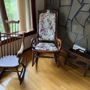 Antique Rocking Chairs, Magazine Rack