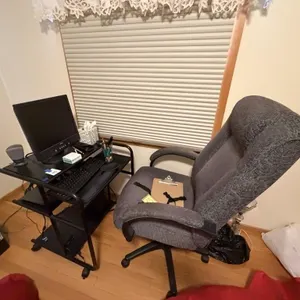 Office Desk, Chair, Computer
