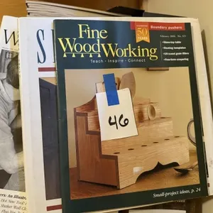 Quantity of Fine Wood working Magazines