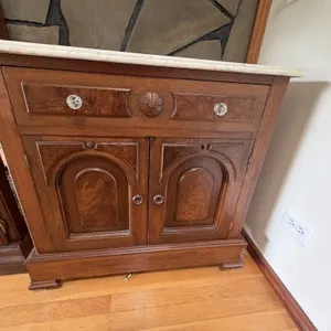 Marble Top Credenza