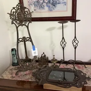 Candleholders, Bell, & More