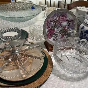 Assorted Glassware & More