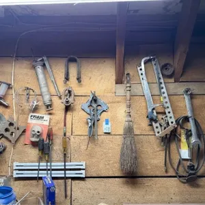 Grease Gun, Wrenches, Screw Drivers, & More
