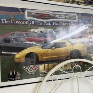 Framed Corvette Posters