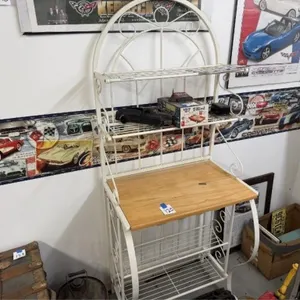 Wire shelves