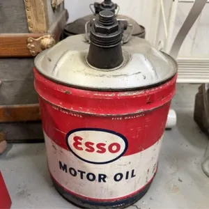 Vintage Motor Oil Cans